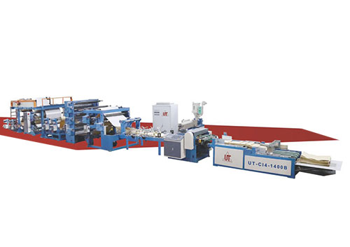 UT-CI4-1400B PRINT AND CENTER SEAL BAG MAKING MACHINE